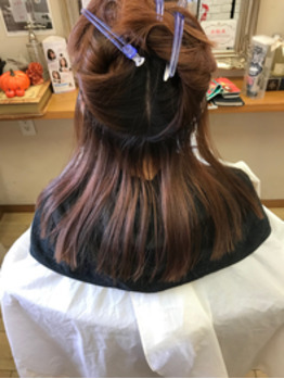 インナーカラー(≧∇≦)_20181108_1